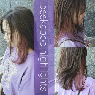 ミディアム カラー private salon Ao所属・紹介制private salonのヘアスタイル