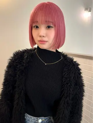 ショート カラー デザイン/レイヤー Kaito🐩/栄のヘアスタイル