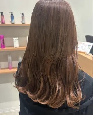 セミロング ちかまつ かずやのヘアスタイル