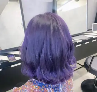 ミディアム カラー ヘアアレンジ メンズ Cielro【 シェイロ 】所属・Cielro/ダブル カラー/西田咲希のヘアスタイル