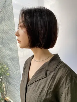 ショート Pia hair Design Yakuin所属・Pia ツボイ ケイタのヘアスタイル