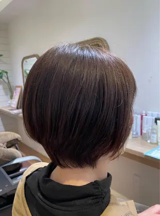 ショート カラー 🍀ヘアケア特化✨ ナカザワ/air店のヘアスタイル