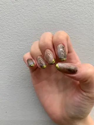 ネイル 京都レイヤーカット/ 縮毛矯正/羽柴りくのヘアスタイル