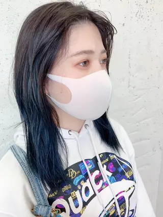 ミディアム カラー 310【サンイチマル】所属・透明感ハイトーン🦄 キラ🌈のヘアスタイル