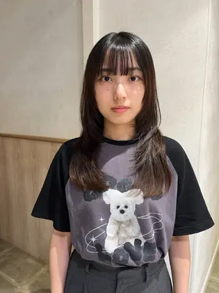 ロング カラー haru/レイヤー/ ウルフのヘアスタイル