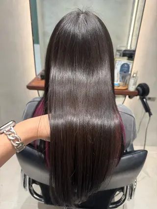 ロング 幡野 葵のヘアスタイル