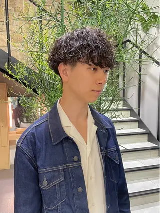 パーマ メンズ mens骨格矯正/ 理論パーマ/yuyaのヘアスタイル