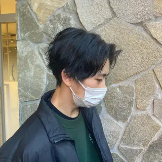 カラー メンズ 野村 ゆいのヘアスタイル