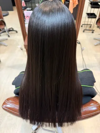 ロング 早﨑 映天のヘアスタイル