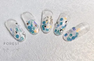 ネイル 白岡市篠津自宅 サロンForestのネイルデザイン