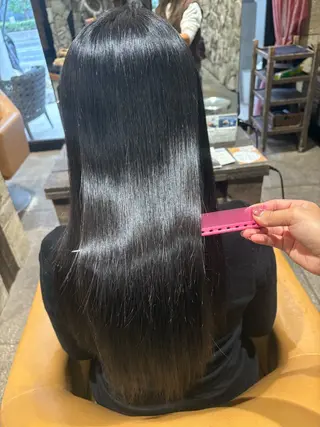 ロング カラー ヘアアレンジ 髙橋 リナ‪のヘアスタイル