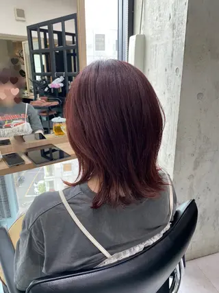 セミロング カラー YURI/20〜 30代メンズ/恵比寿のヘアスタイル