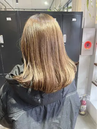 セミロング 💙OUD 仲本七星💙のヘアスタイル