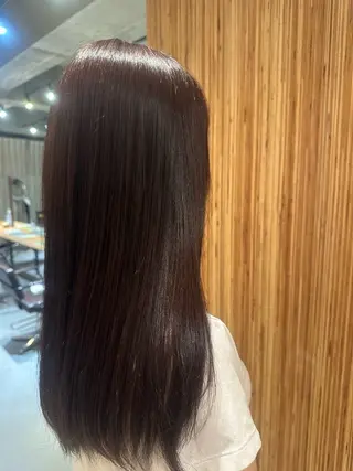 ロング カラー みうら しずくのヘアスタイル