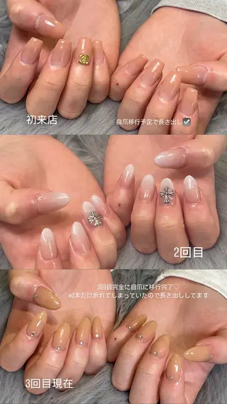 ネイル RICO NAIL所属・RICO Nail パーツつけ放題🌈のネイルデザイン