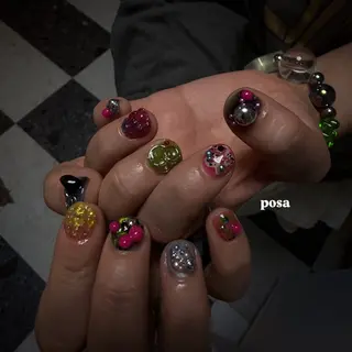 ネイル posa nail モエミのネイルデザイン