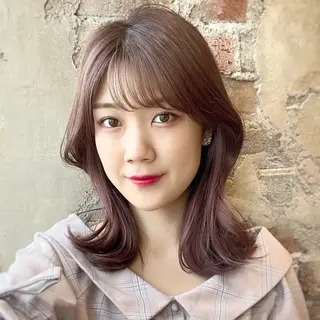 ミディアム 💍新宿ショート 💍岩田莉奈のヘアスタイル