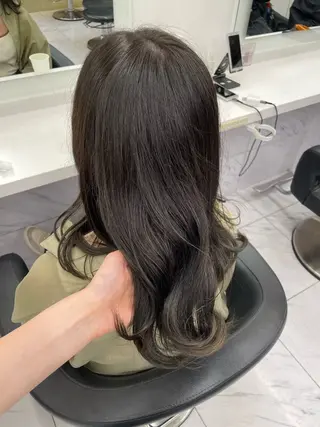 ミディアム カラー 🎀暖色/ラベンダー /paru🤍のヘアスタイル