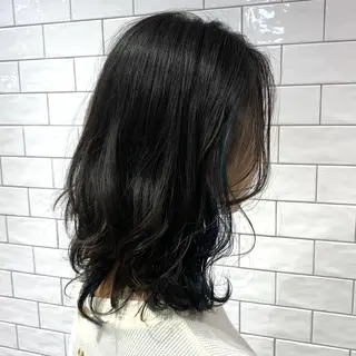 ミディアム カラー 原山 直人のヘアスタイル
