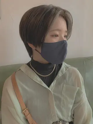 ショート ハルキ/ 髪質改善のヘアスタイル