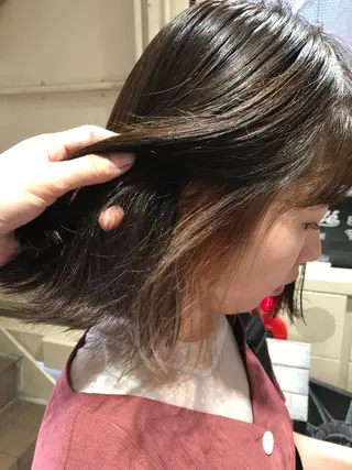 ショート カラー SALOWIN 表参道所属・シンカ 表参道のヘアスタイル