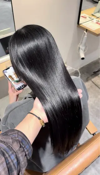 ロング カラー 髪質改善特化型美容師 🫧岡本璃来🫧のヘアスタイル