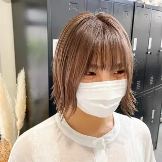 ショート カラー パーマ ヘアアレンジ メンズ キッズ ネイル マツエク・マツパ GO TODAY SHAiRE SALON所属・大人スタイル 太田のヘアスタイル