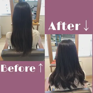 ロング カラー なつき/艶ピンク/ girly hairのヘアスタイル