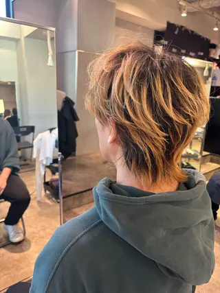 メンズ たなかあゆ✨ALBU MACADEMY渋谷のヘアスタイル