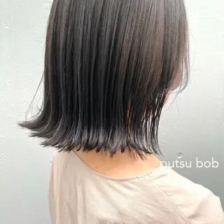 ショート センターパート/ 暖色カラーayuのヘアスタイル