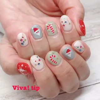 ネイル Viva!tip所属・Viva!tip ビバティップネイルのネイルデザイン