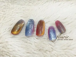 ネイル フルリール 【プライベートサロンのネイルデザイン