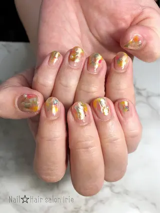 ネイル Hair salon Irie所属・與儀 知佳のネイルデザイン