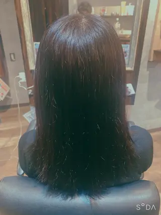 ロング カラー new.本川越店所属・くせ毛多毛特化 高橋　淳のヘアスタイル