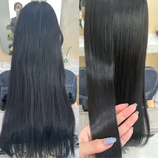 ロング 🌜韓国/艶髪/縮毛 /kokoro🌛のヘアスタイル