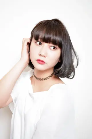 ショート カラー 前髪/ハイライト得意 安西駿一　【銀座】のヘアスタイル