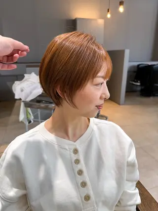 ショート カラー 石原圭悟 /ショート/艶カラーのヘアスタイル