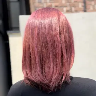 セミロング Fun hair make所属・三原 友美のヘアスタイル