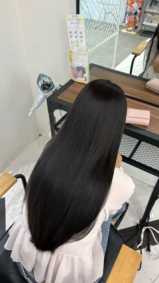 ロング カラー 似合わせカラー✩.* ハイトーン/リナのヘアスタイル