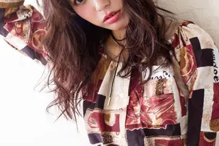 セミロング カラー 古山 勇太のヘアスタイル