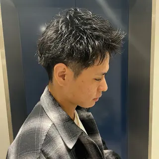 ショート メンズ ✨メンズ/パーマ/ 三宅 昌太✨のヘアスタイル