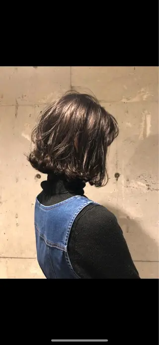 ミディアム カラー パーマ ヘアアレンジ ネイル Rene'所属・当日予約⭕️ yuriのヘアスタイル