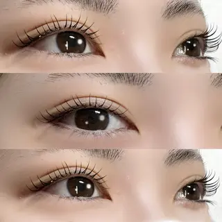 マツエク・マツパ 上村ひかる🫧束感 パリエク/マツパのマツエク・マツパデザイン