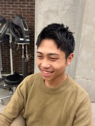 ショート メンズ 山野愛子美容室銀座店所属・🌼髪質改善/透明感 艶髪タケドミのヘアスタイル