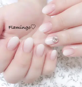 ネイル 浮きにくいフィルイン ｜上品シンプルネイルのネイルデザイン