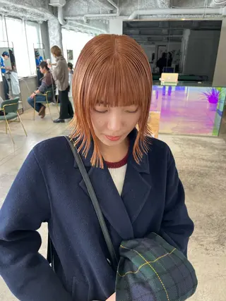 ミディアム カラー ANY/ Nanaのヘアスタイル