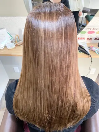 ロング 服部 美幸のヘアスタイル