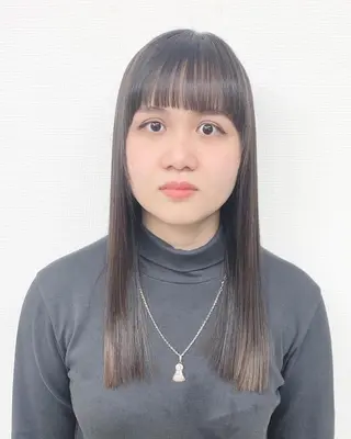 ロング パーマ ヘアサロンCHARM所属・🌈ハク ユヒのヘアスタイル