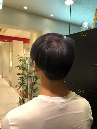 ショート メンズ 大場 優弥のヘアスタイル