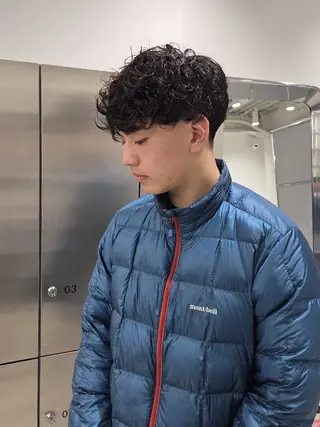 ショート メンズ パーマ YOKUTO/メンズ ︎/15日空き️⭕️のヘアスタイル